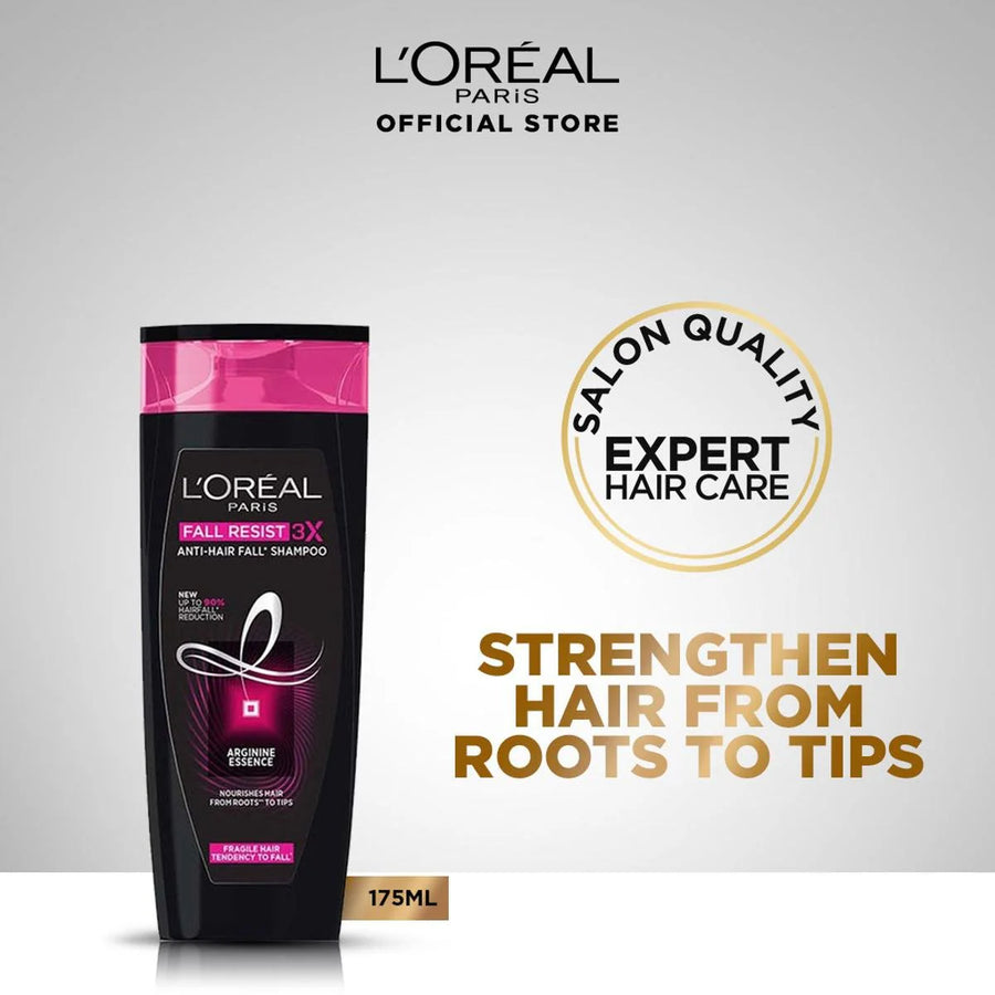 LOreal Paris - Elvive Fall Resist Shampoo - 175 ml