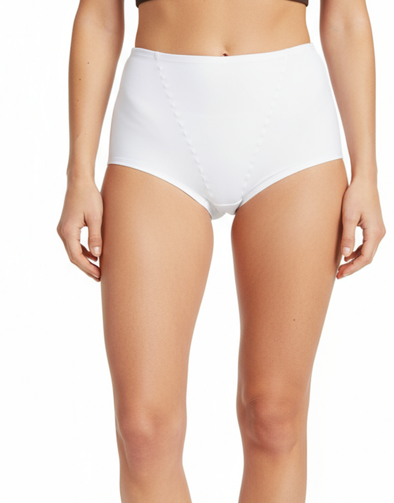 Triumph High waist tummy tuck Panty -WHITE